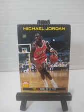 Michael Jordan Sports Illustrated for Kids 1985 Rookie of the Year Card RARE. rookie card picture