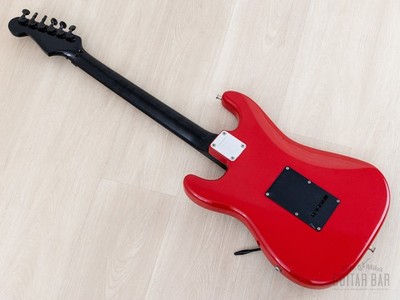 1980s Fernandes Brad Gillis Signature SSH Superstrat ST-80BG Red