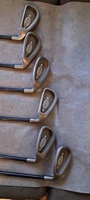 Callaway Big Bertha X-12 Eisensatz (6 Schläger) – Graphitschaft, RH