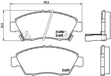 Plaquette de frein Honda LOGO