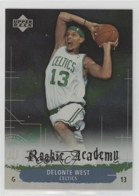 2004-05 Upper Deck Rookie Academy Rainbow Delonte West #RA14 RC 1u6