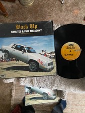 Vg Preowned Vinyl Lp Hiphop Back Up King Tee The Phil The Agony Fat Lace Music