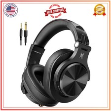 OneOdio A70 Bluetooth Over-Ear Headphones Wireless Wired DJ Studio Monitor Black