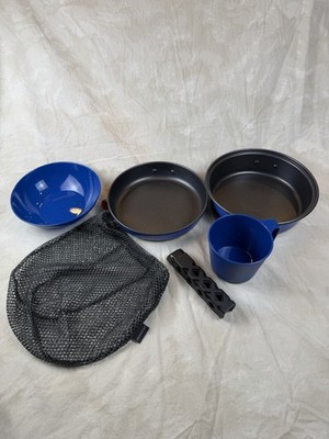 GSI Outdoors Bugaboo Portable Mess Kit Lightweight Camping Cookware Gently Used
