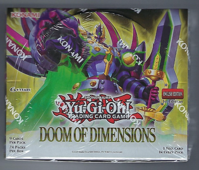 新品未開封 遊戯王 DOOM OF DIMENSIONS 15BOX Amazon.com: Yu-Gi-Oh! CCG: Core Booster Box: Doom of Dimensions