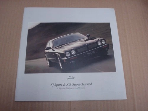 1997 Jaguar XJ Sport & XJR Supercharged Brochure
