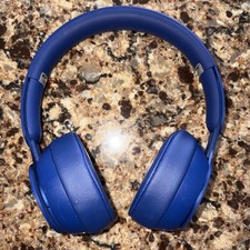 blue Beats Wireless Noise Cancelling On-Ear Headphones