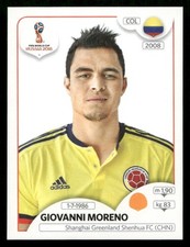 2018 Panini World Cup Russia Stickers #644 Giovanni Moreno