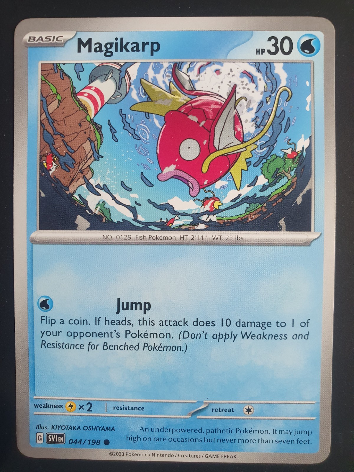 Magikarp 44/198 - Scarlet & Violet Base Set - Pokemon Card - Near Mint Condition