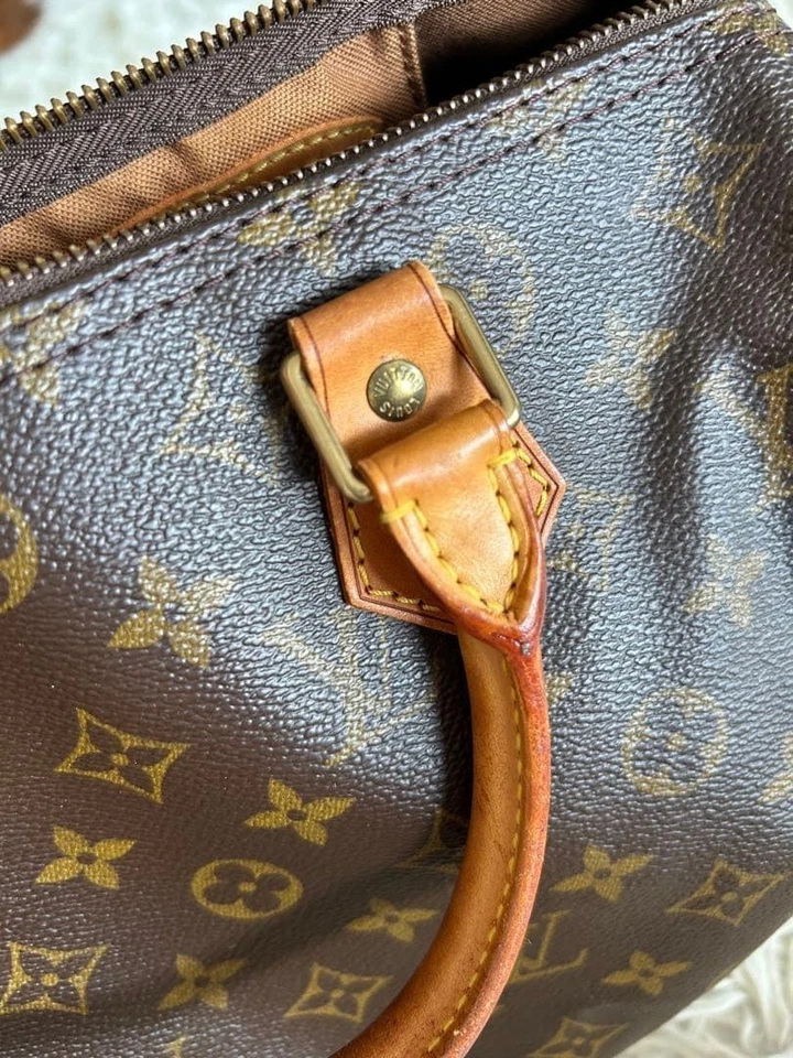 Bolso Boston Louis Vuitton Speedy 30 M41526 monograma | Bolso de lujo con candado Foto 4 de 4