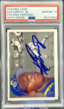 1993 Fleer Ken Griffey Jr. All Stars Insert #7 Auto Grade PSA 10