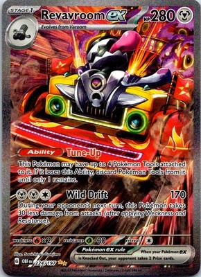 Revavroom ex Special Illustration Rare SV03: Obsidian Flames 224/197 NM