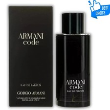 Armani Code EDP 4.2oz 125ml Men Perfume Spray New Sealed Fast Shipping