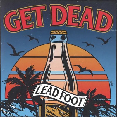 Get Dead / The Bombpops Lead Foot / Can O Worms ORANGE [NEON] VINYL Awkward