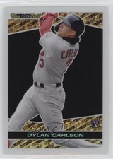 2021 Topps Chrome Update Target Topps Black Gold Dylan Carlson #BGC-20 8k4