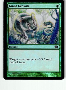 Giant Growth Foil 8th Edition #254