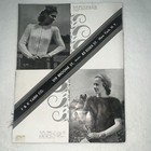 F. & K. Yarn Co. Folio of Fashions Illustrated Yarn Catalog Booklet English — photo 10