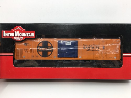 Coche frigorífico mecánico HO Intermountain Santa Fe R-70-20 ATSF SFRC #55672 | Zustand: Used