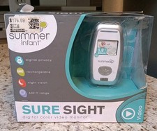 Baby Monitor Summer Infant Sure Sight Digital Color Video TESTED WORKS GREAT