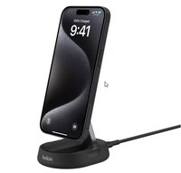 Belkin Boostcharge Pro Qi2 Verstellbare Kabellose Magnetische Ladestation Mit...