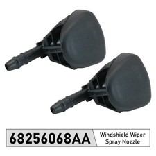 2 Pcs Windshield Wiper Spray Nozzle pour Jeep Renegade 2015-2020 68256068AA