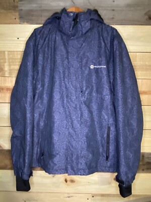 ANDORRA Women's Performance Insulated Hiking/Winter/Ski Jacket Size XL BLUE