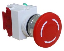 Emergency Stop Button Switch Push Button Mushroom PushButton