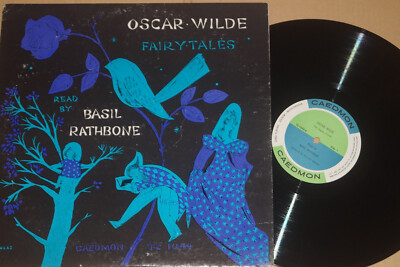 Basil Rathbone -Oscar Wilde Fairy Tales Read by Basil Rathbone- LP Caedmon Rec.