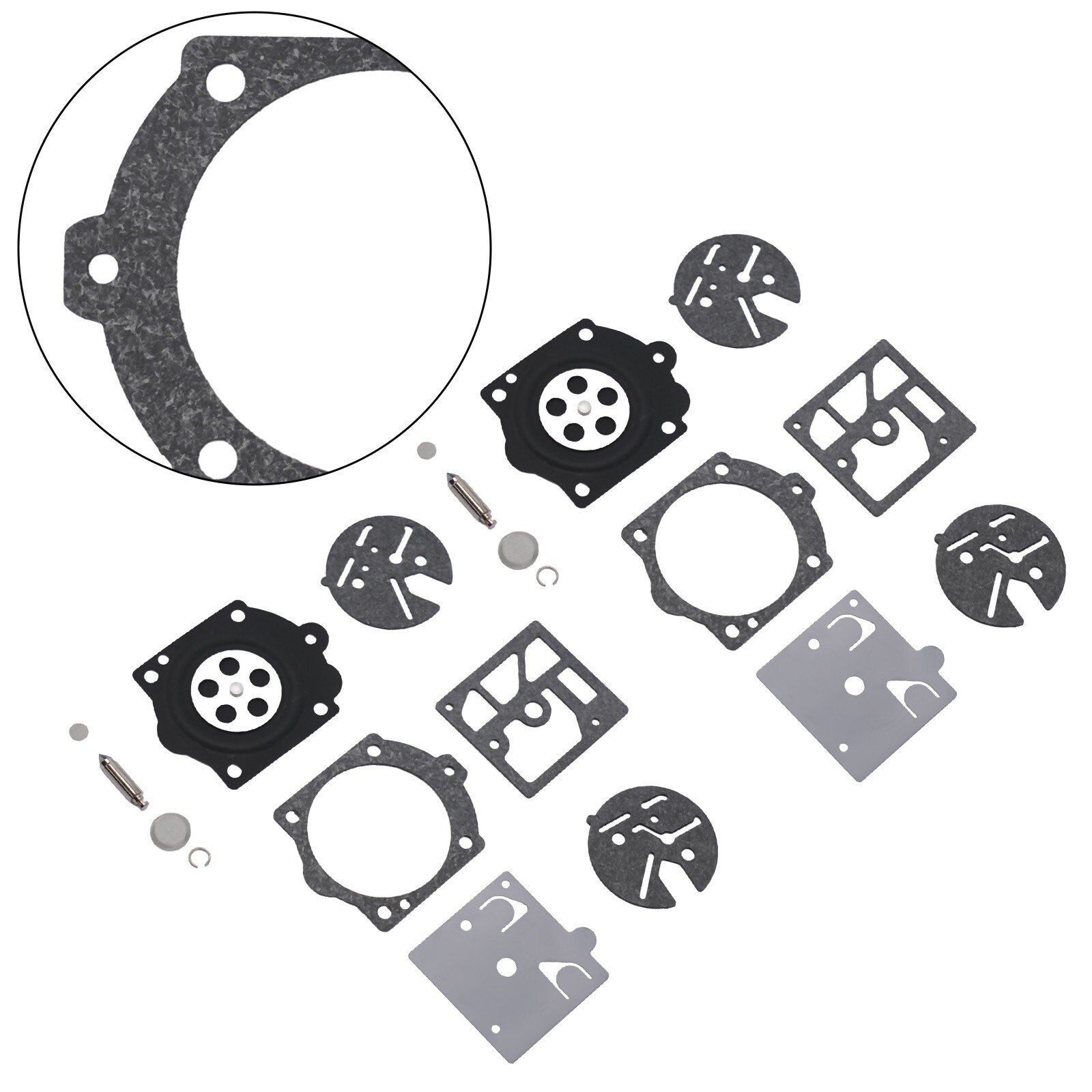 2 XL2 XL2F XL2S Carburetor Carb Kit Black Diaphragms Durable High