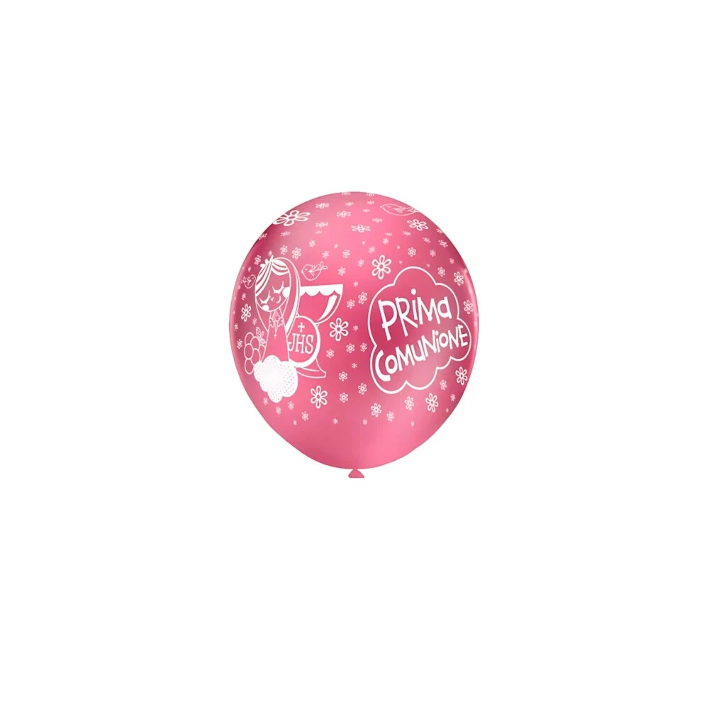 50 Palloncini Jonami Rosa, Bianco E Fucsia – 36 Cm, 3,2g – Lattice Biodegradabile Per Compleanni E Matrimoni