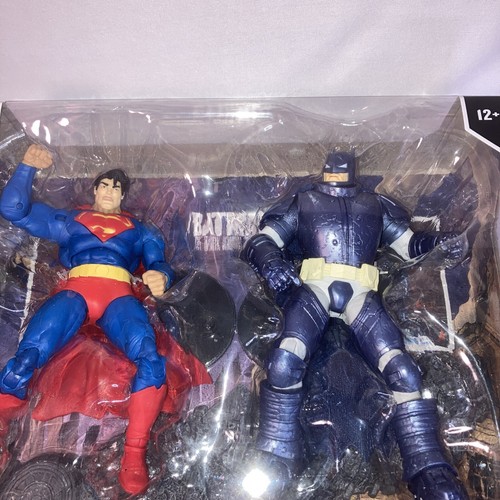 McFarlane DC Multiverse Superman Vs Armored Batman The Dark Knight Returns NUEVO - Imagen 4 de 12