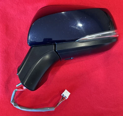 2020 2023 TOYOTA HIGHLANDER LEFT LH DOOR MIRROR HEAT BLIND SPOT 10 WIRE OEM