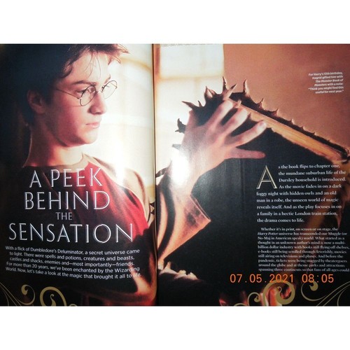 HARRY POTTER ultimate guide INSIDE THE WORLD OF WIZARDRY & MAGIC first look - Picture 2 of 12