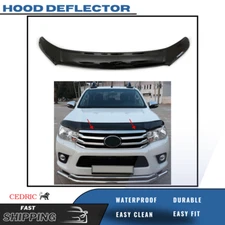 Hood Deflector Guard | Front Bug Shield Compatible for Toyota Hilux 2015-2020