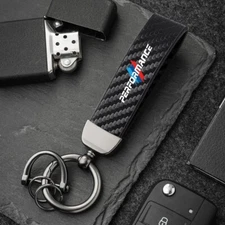 BMW Carbon Fiber Keychain Lightweight, Durable – Fits 3 Series, 5 Series, M Cars