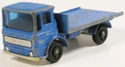 MATCHBOX 60 LEYLAND TERRIER SITE HUT FLATBED TRUCK LESNEY ENGLAND AJM