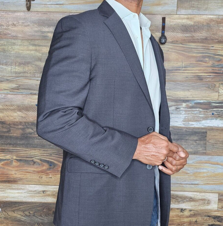 Brooks Brothers Explorer Madison Fit Wool Gray Sport … Gem