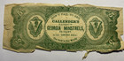 Antique 1800s Callender's Georgia Minstrels Ticket — photo 1
