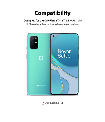 OnePlus 8T Tempered Glass Screen Protector - 9H, 0.3mm - Clear - Foto 12