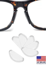 10 Pairs Silicone Nose Pads – Anti-Slip Stick-On for Glasses, Eyeglass Support