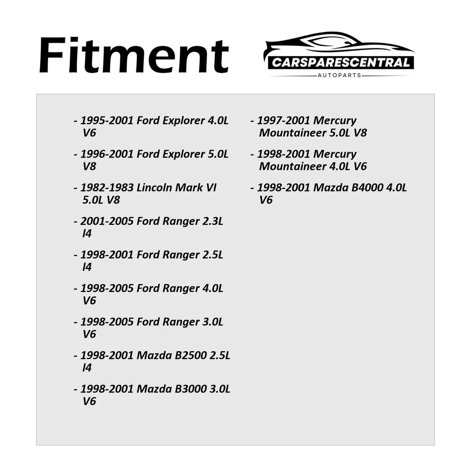 2x Kit de fuelles de piñón y cremallera delanteros para Ford Explorer 1996-2001 5,0 L Foto 2 de 4