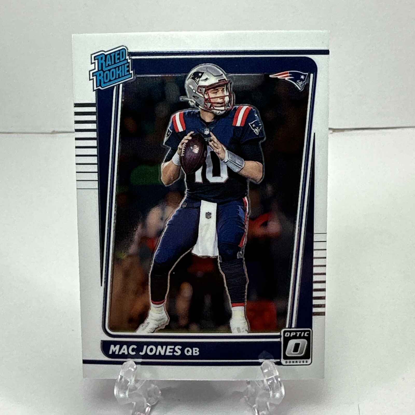 2021 Donruss Optic Mac Jones Rated Rookie #206 Base RC