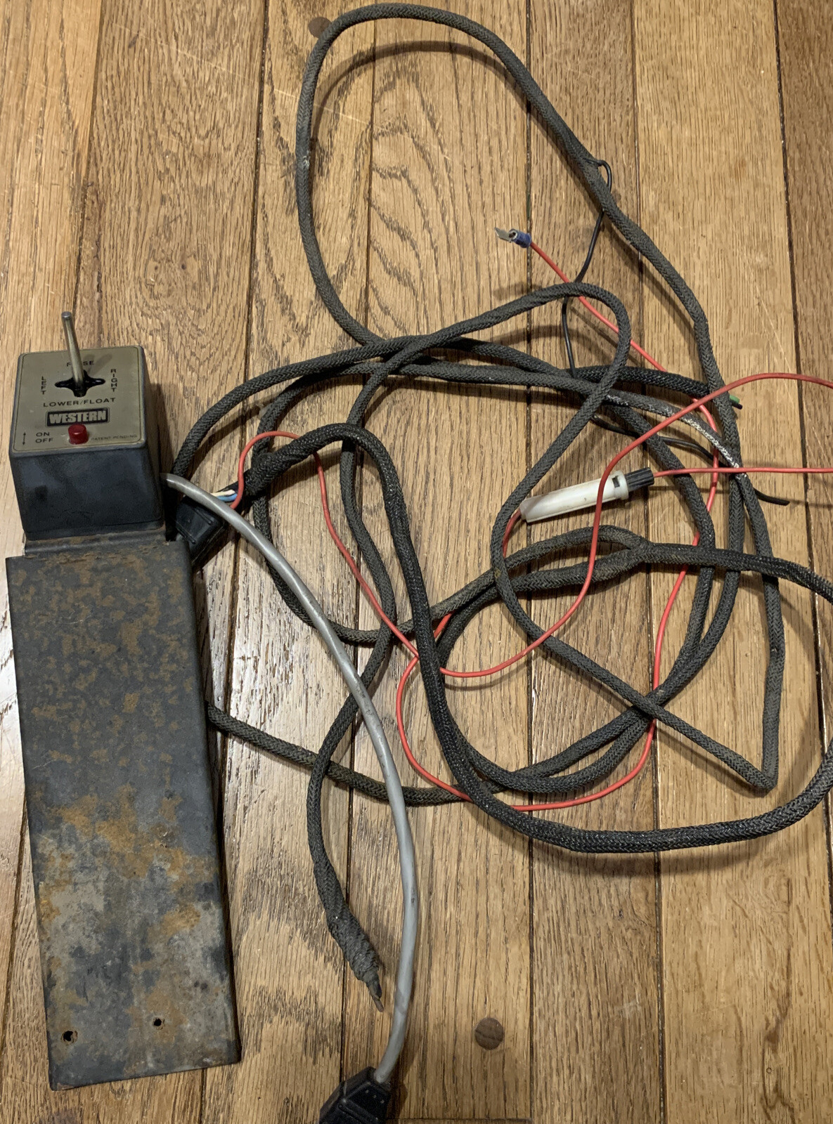 Western Snow Plow Straight Blade Joystick Controller Fisher 6 Pin eBay