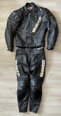 Motorradkombi Vanucci Lederkombi Jacke Original Lederkombi VANUCCI