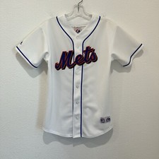MLB Majestic New York Mets David Wright Boys Size Large Jersey