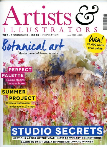 3 Artists & Illustrators Magazines June July Summer 2016 Iss Nos 365, 366, 367 - Picture 2 of 4