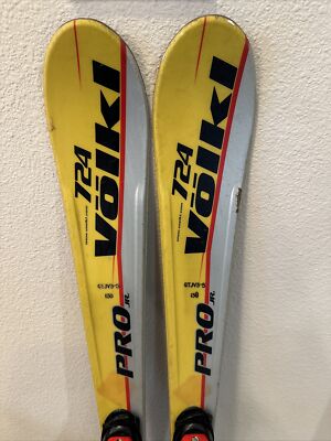 Kids Volkl 724 JR PRO 1300 mm (130 cm) Skis Salomon S305 Bindings
