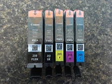 FULL SET OEM Canon Genuine Ink Cartridge 250/251 Series BRAND NEW -FREE SHIPPING
