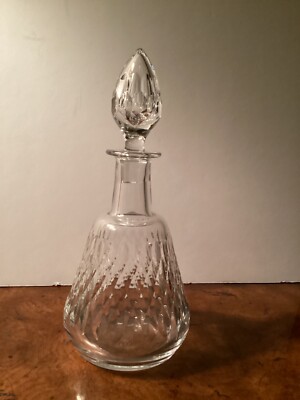 Baccarat Armagnac Crystal Decanter 11.5'' France Signed 1952-1986 -Perfect