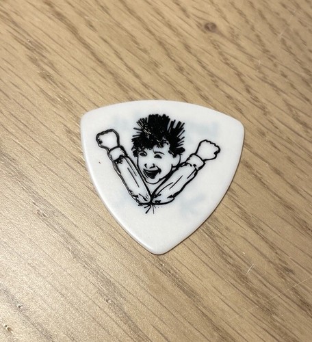 Mark McCollum Vtg Tour Guitar Pick White Face Elbows Comedian Promo - Picture 2 of 2